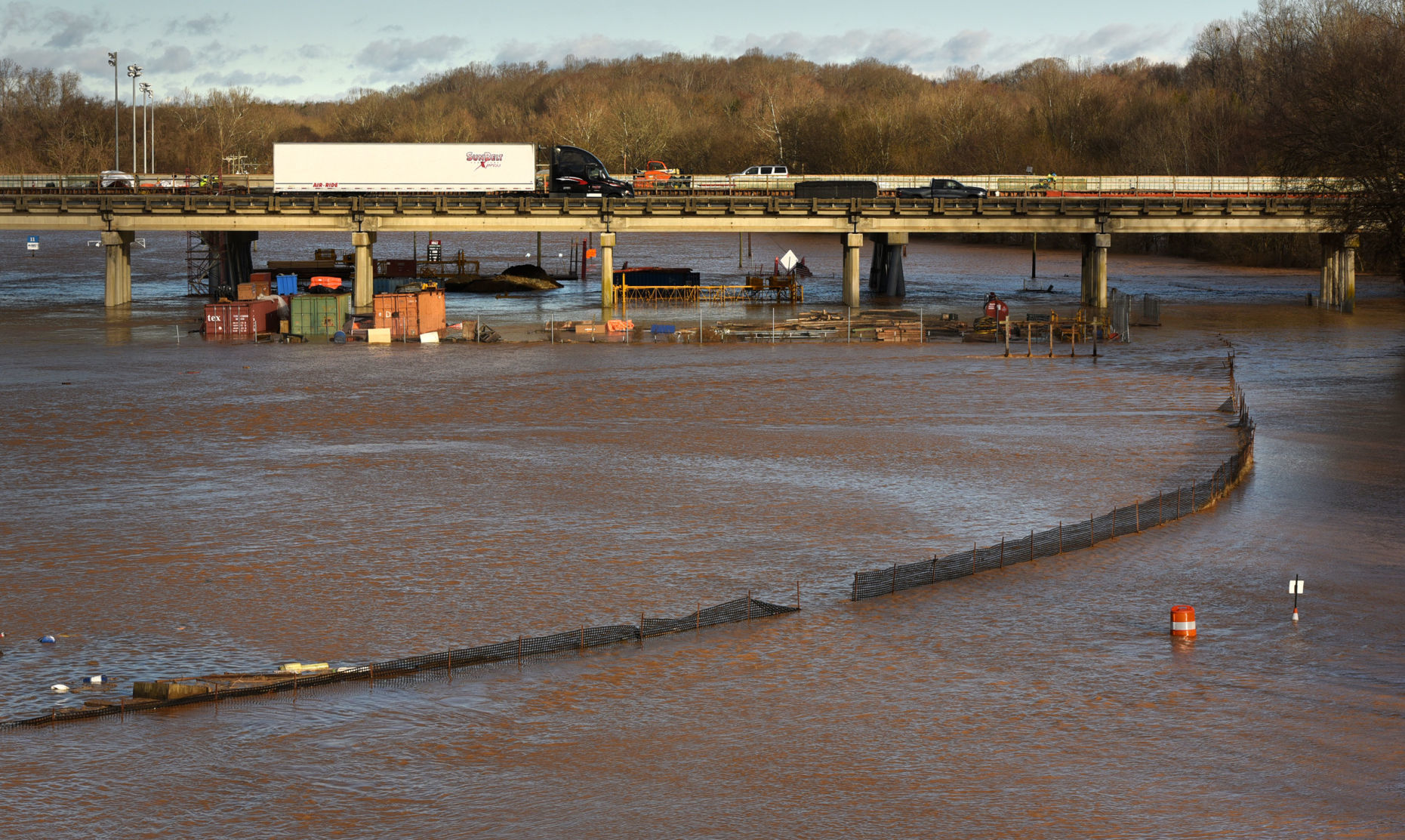 Yadkin River flooding